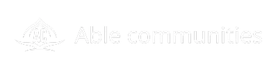 Able Community primary logo.